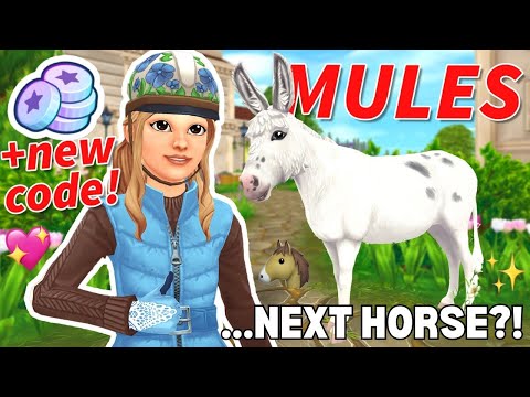 *MULES* ADDED SOON AND NEW *REDEEM CODE!!* STAR STABLE SPOILERS!!