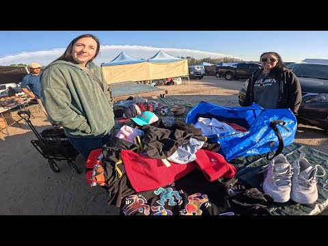 We Bought Her Entire Flea Market Table!