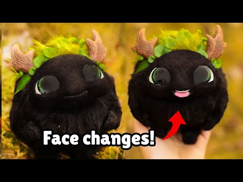 Making a Baby Forest Spirit l DIY Art Doll Tutorial