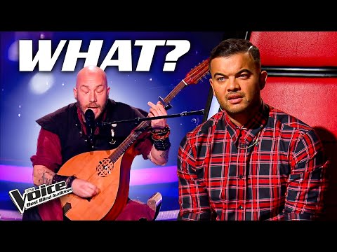 The most SURPRISING INSTRUMENTS on The Voice!