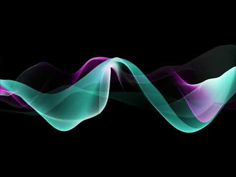 Flowing Ribbon NEON Looping Background - FREE Animation Stream Screensaver