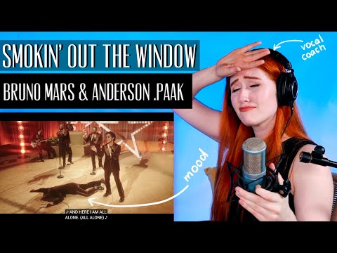 Smokin' Out The Window... BRUNO MARS, ANDERSON .PAAK, SILK SONIC | Vocal Coach Reaction/Analysis