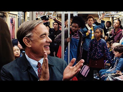 Children sing for Tom Hanks in the subway | A Beautiful Day in the Neighborhood | CLIP