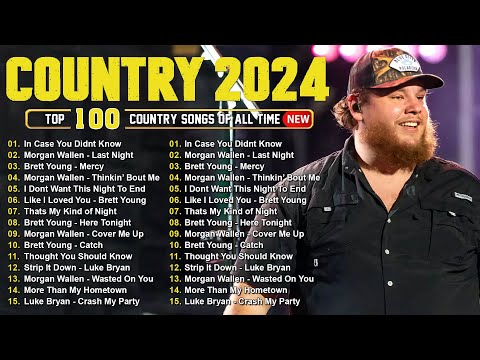 Country Music Playlist 2024 🎶 Luke Combs, Chris Stapleton, Kane Brown, Morgan Wallen, Jason Aldean