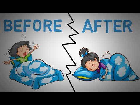 Fall Asleep In 2 Minutes - 5 EASY Tips To Get INSTANT Sleep (animated)