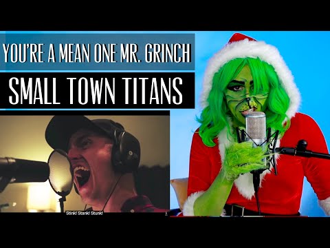 Small Town Titans... YOU'RE A MEAN ONE MR GRINCH | Vocal Coach Grinch  Reaction/Analysis | many 8ves