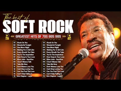 Lionel Richie, Michael Bolton, Rod Stewart, Phil Collins - Most Old Beautiful Soft Rock Love Songs