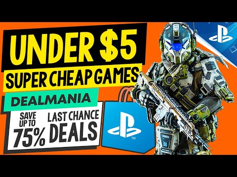 Tons of AWESOME PSN Game Deals UNDER $5! PSN Dealmania Sale LAST CHANCE SUPER CHEAP Games to Buy!