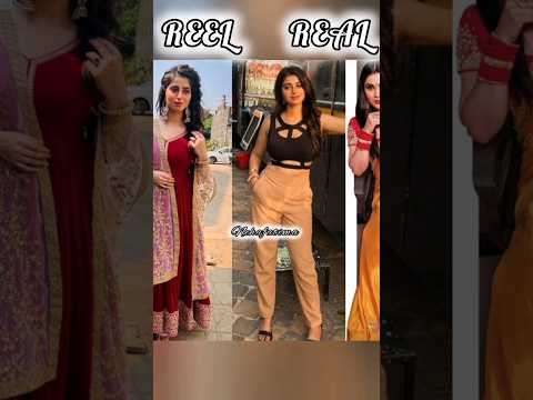 REEL 🆚️ REAL || Tose naina milaike serial actor || REAL life vs reel life | dangal tv beautiful sta👌