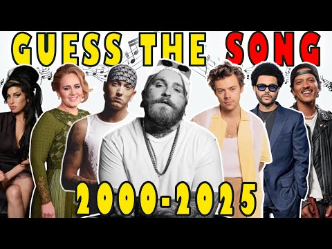 Guess the Song 2000 - 2025 | Music Quiz