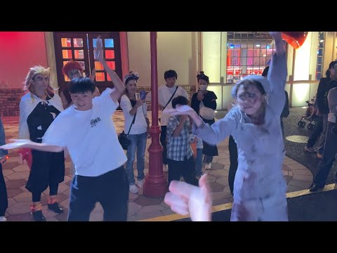 【USJ】ゾンビ・デ・ダンスとホラーナイトも寒くなってきたので秋コーデを / ユニバーサル・スタジオ・ジャパン