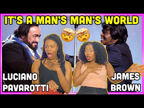 SPEECHLESS🤯😭😍Luciano Pavarotti, James Brown - It's A Man's Man's Man's World REACTION