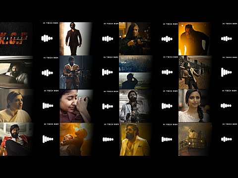 Kgf Chapter 2 Bgm Jukebox | Kgf 2 Original Background Score | Kgf 2 Bgm OST