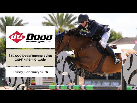 Watch the $32,000 Dodd Technologies CSI4* 1.45m Classic