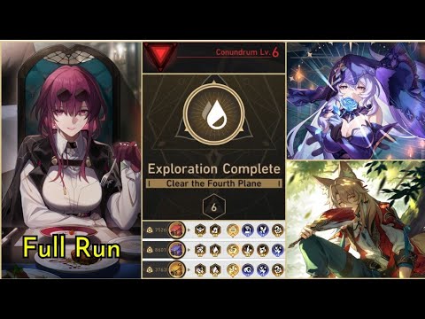 Conundrum Lv. 6 Full Run - Kafka & Black Swan & Jiaoqiu Dot - SU Unknowable Domain