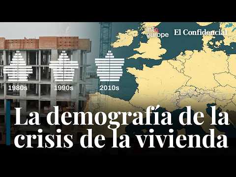 Crisis de la vivienda en Europa, inmigración y muchos ancianos ¿Bastará con construir más casas?