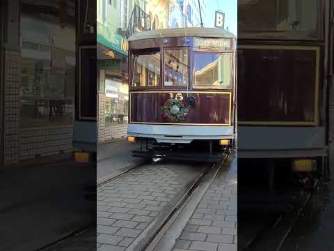 Christchurch Tram at New Regent Street #christchurch #tram #citytour #kuyabogpilotzn #christchurchnz