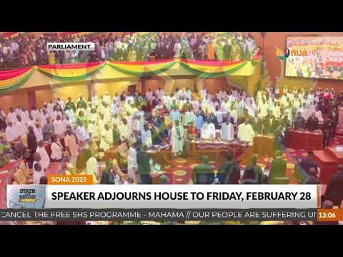 ||LIVE|| Mahama's State of the Nation's Address