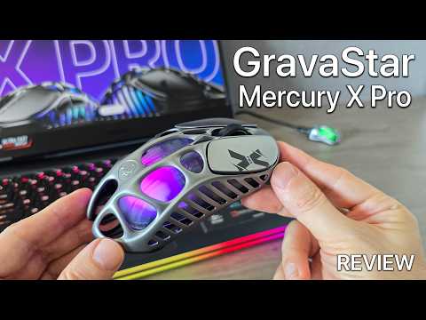 GravaStar Mercury X Pro: 8K Polling Rate, 49G, INSANE Performance! - Full Review