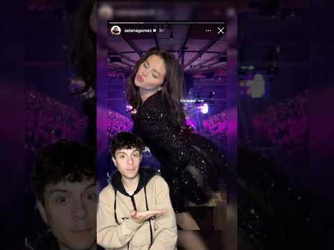 Selena Gomez attends Sabrina Carpenter’s NYC show #celebrity #popculture #shorts