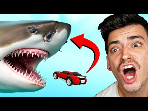 I Got EATEN BY A GIANT SHARK in Stunt Paradise!