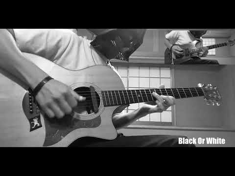 Michael Jackson - Black Or White   Guitar cover