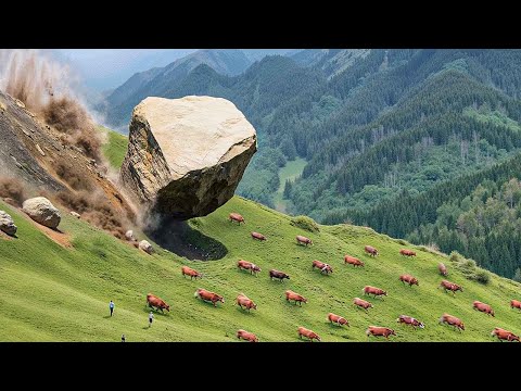 Massive Rockfalls Caught on Camera !