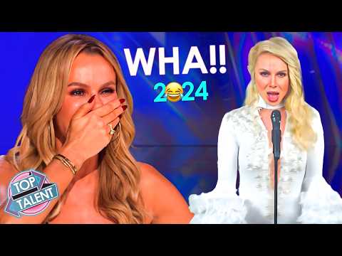 Try NOT to Laugh❗️ FUNNIEST Auditions of 2024! (Judges FAILED!)