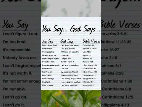 Take 10 Seconds To Read This In Silence ✝️🙏 You Say... God Says.... 💟  #prayer #jesus #shorts