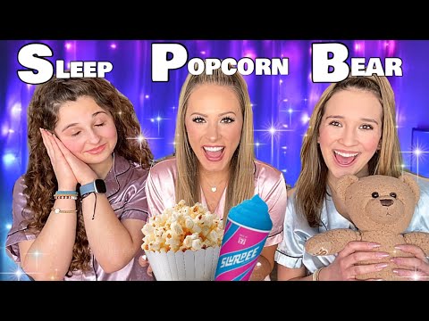 THE ULTIMATE SLEEPOVER IN ALPHABETICAL ORDER 🍿🧸😱 #sleepover #fun #challenge #cute #trendy #pranks