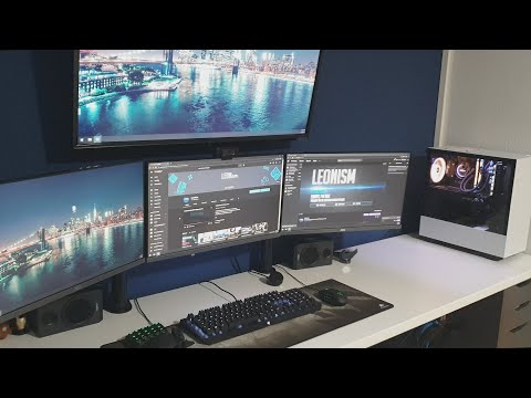 Simple but Awesome Gaming Room/Home Office Tour, Feb 2021