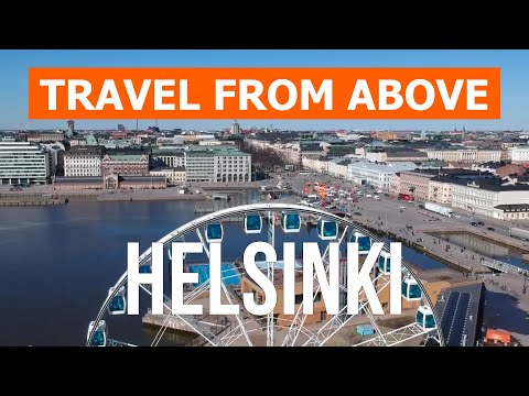 Helsinki from above | Drone video in 4k | Finland, Helsinki city from the air