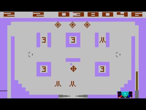 Atari 2600 Game: Video Pinball (1980 Atari)