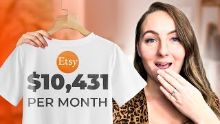 List These Niches NOW To Make $10,431/Month on Etsy 🎉