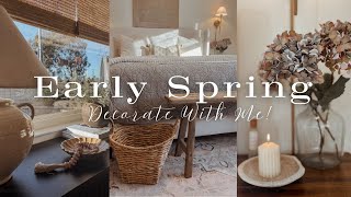 || 2025 Spring Decorate With Me || Primary Bedroom || New Spring Home Decor ||