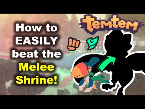 How to QUICKLY beat the Melee Shrine and evolve Tuwai! - Melee Shrine Guide - Temtem Arbury Update