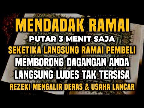 SANGAT MUSTAJAB❗PUTAR DI TEMPAT USAHA ANDA MENDATANGKAN PELANGGAN BARU MENGEMBALIKAN PELANGGAN LAMA