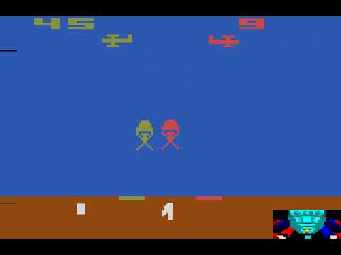 Atari 2600 Game: Sky Diver (Aka  Dare Driver ) (1977 Atari)