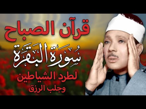 قرآن الصباح سورة | البقرة لحفظ وتحصين المنزل وجلب البركة  أروع ما جود الشيخ عبد الباسط Sourah Baqara