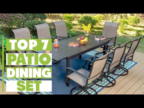 Top 7 Best Patio Dining Sets for Stylish Outdoor Meals