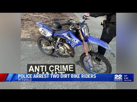 Dirt bike rider arrested in Pittsfield for allegedly driving recklessly, evading police