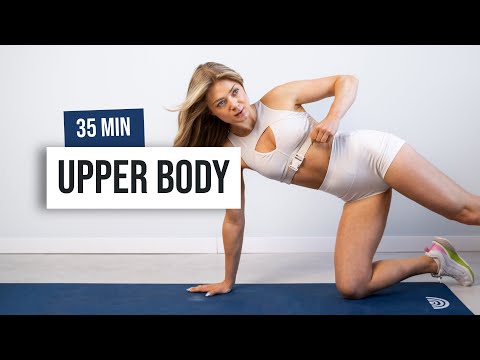 Day 3: 35 MIN TONED UPPER BODY Workout (HIIT IT HARD - The Comeback Challenge)