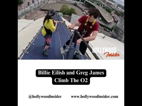 Billie Eilish and Greg James Climb The O2 | Video: @bbcradio1