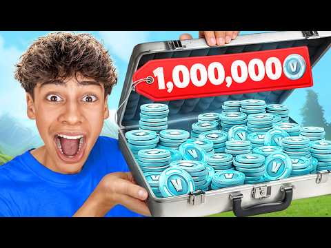 I Won 1,000,000 V-BUCKS in 24 Hours