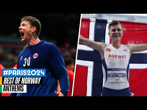 🇳🇴 The best of Norway at Paris 2024 | Anthems