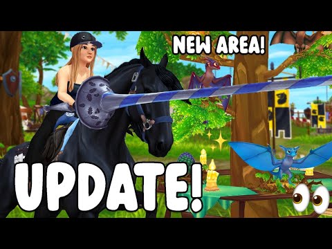 NEW MEDIEVAL AREA, JOUSTING, NEW HORSES, DRAGONS SOON & MORE!! STAR STABLE UPDATE!!