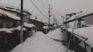 【上越妙高百景】　一致団結！一斉雪下ろしと排雪（新潟県上越市）