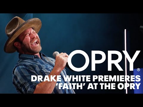 Drake White premieres 'Faith' at the Opry