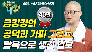 금강경의 공덕과 가피 그리고 탐욕으로 생긴 업보 이야기  [광우스님 소나무 3편 몰아보기]