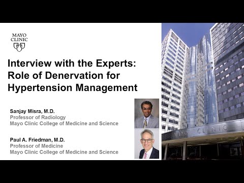 Role of Denervation for Hypertension Management